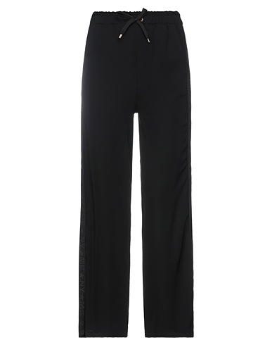 MARC ELLIS Casual trouser Black 95% Polyester, 5% Elastane