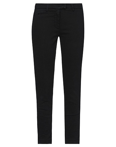 DONDUP パンツ ブラック コットン 98% / ポリウレタン 2%