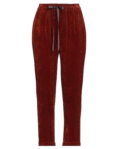 EMMA & GAIA Pantalone Ruggine 100% Viscosa