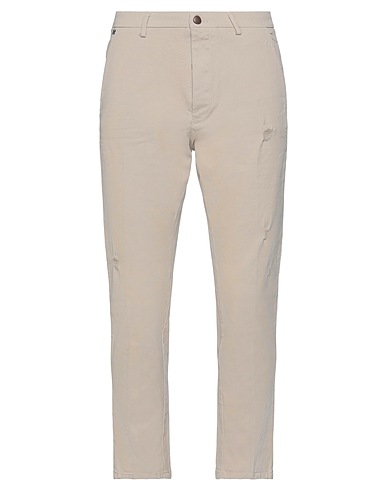 MESSAGERIE Pantalone Beige 98% Cotone, 2% Elastan