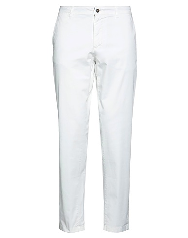 RAR Pantalon Blanc cassé 97% Coton, 3% Élasthanne