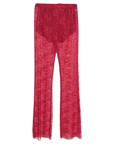 MY TWIN TWINSET Casual pants Burgundy 88% Polyamide, 12% Elastane