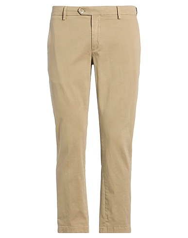 BE ABLE Casual pants Khaki 97% Cotton, 3% Elastane
