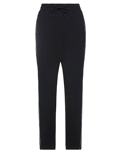 MSGM Casual trouser Black 100% Cotton, Polyester