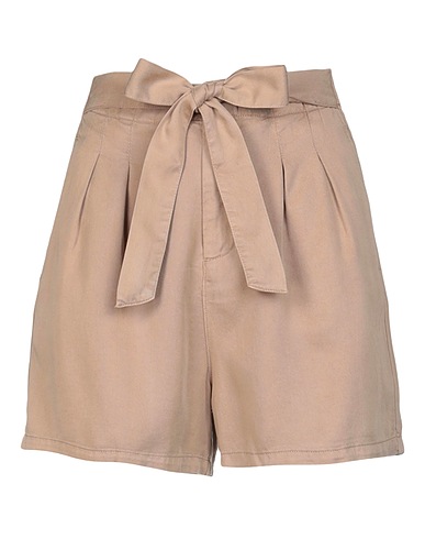VERO MODA Shorts et Bermudas VMMIA HR LOOSE SUMMER SHORTS GA NOOS Sable 100% Lyocell Tencel™