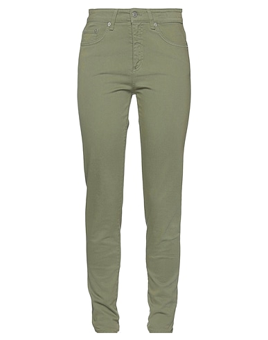 DEPARTMENT 5 Casual trouser Military green 97% Cotton, 3% Elastane