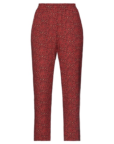 SUOLI Casual pants Red 100% Polyester