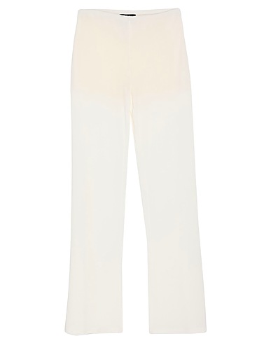 CLIPS Casual trouser White 72% Viscose, 28% Polyester
