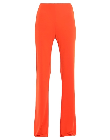 CLIPS Casual trouser Orange 72% Viscose, 28% Polyester