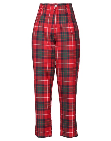 HAIKURE Casual pants Red 100% Wool