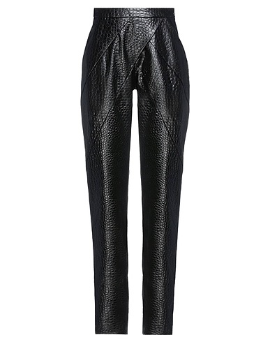 GIUSEPPE DI MORABITO Casual pants Black 55% Polyurethane, 45% Viscose