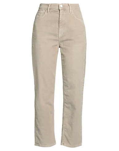HAIKURE Casual trouser Beige 98% Cotton, 2% Elastane