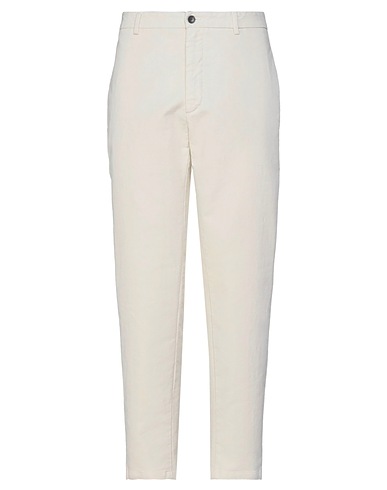 DEPARTMENT 5 Casual trouser Ivory 100% Cotton