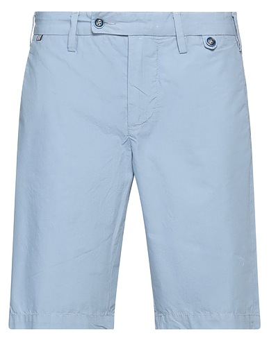 AT.P.CO Shorts & Bermuda Light blue 100% Cotton