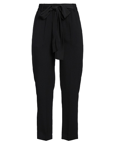 SEVENTY VENEZIA Pantalone Nero 70% Acetato, 30% Viloft®, Seta