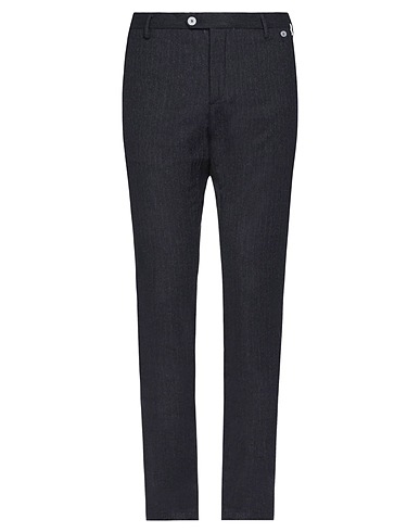 AT.P.CO Casual pants Charcoal 35% Wool, 27% Polyester, 25% Cotton, 13% Polyamide