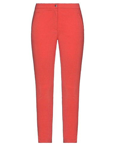 BARONI Casual trouser Salmon pink 70% Viscose, 26% Polyamide, 4% Elastane