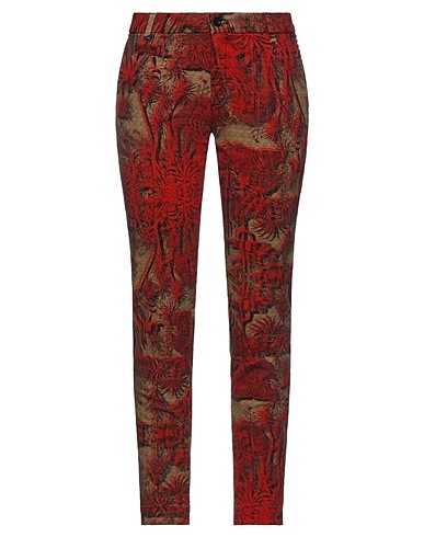 MASON'S Casual trouser Red 97% Cotton, 3% Elastane