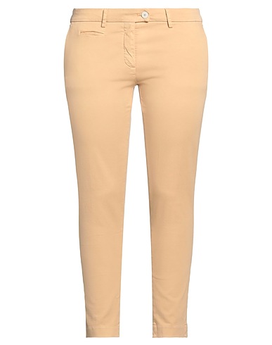 MASON'S Casual trouser Sand 97% Cotton, 3% Elastane