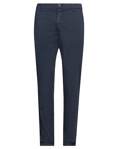 MASON'S Casual pants Midnight blue 97% Cotton, 3% Elastane
