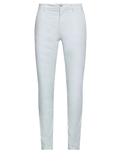 MASON'S Casual trouser Sky blue 97% Cotton, 3% Elastane