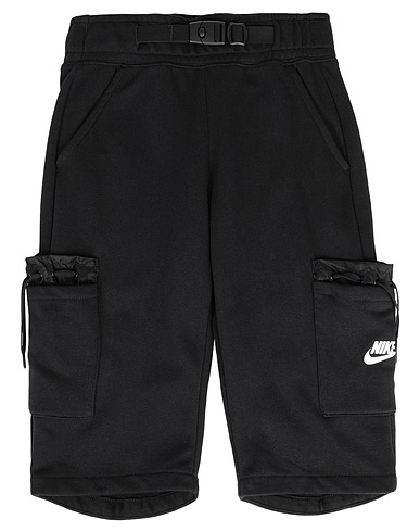NIKE Shorts & Bermuda FRENCH TERRY CARGO OPEN HEM PANT
 Black 80% Cotton, 20% Polyester