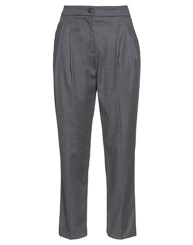 NORA BARTH Casual trouser Grey 64% Polyester, 33% Viscose, 3% Elastane