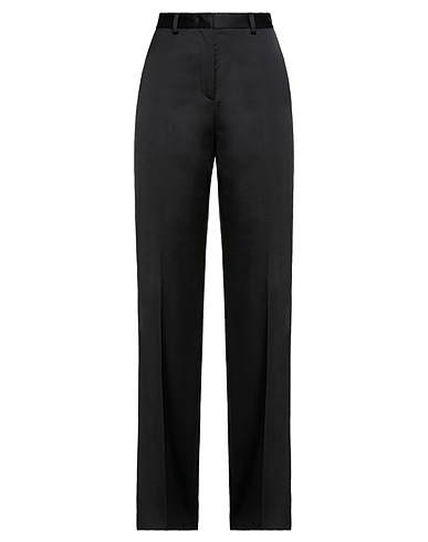 PT Torino Casual trouser Black 73% Viscose, 24% Virgin Wool, 3% Elastane