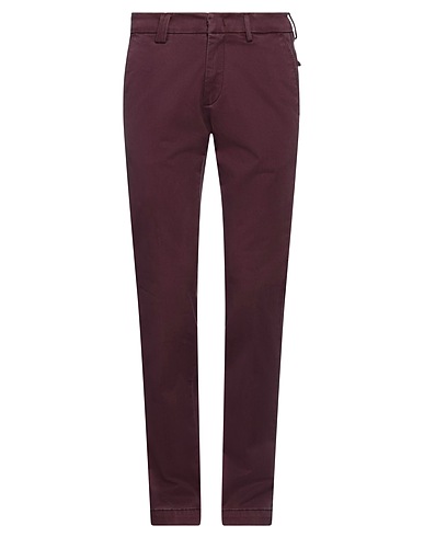 BRO SHIP Pantalon Bordeaux 98% Coton, 2% Élasthanne