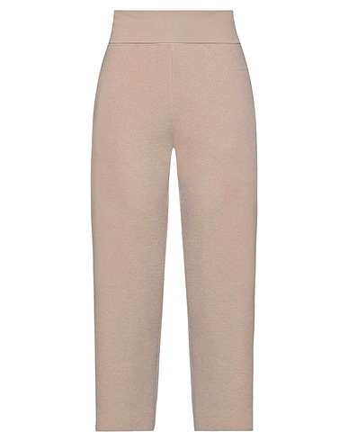 STELLA McCARTNEY Casual trouser Beige 100% Virgin Wool, Polyamide, Elastane