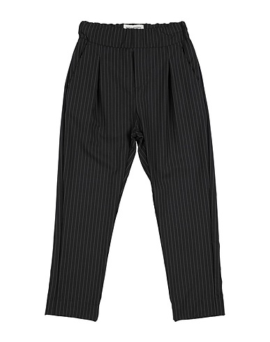 PAOLO PECORA Casual trouser Black 65% Polyester, 35% Viscose