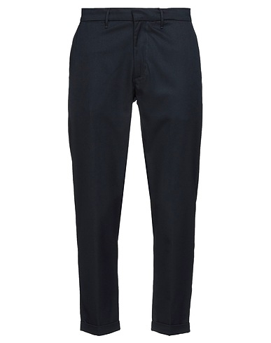 0/ZERO CONSTRUCTION Casual pants Midnight blue 66% Polyester, 33% Viscose, 1% Elastane