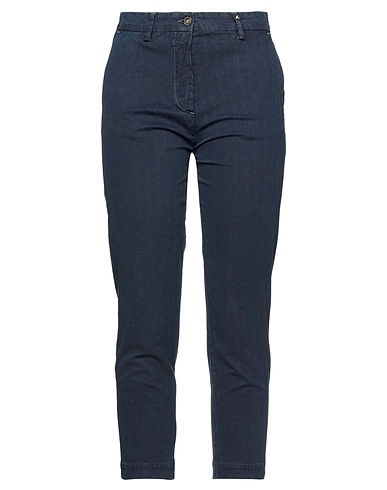 MYTHS Pantalone Blu notte 97% Cotone, 3% Elastan