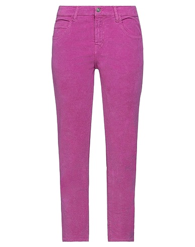 MARC ELLIS Casual trouser Mauve 97% Cotton, 3% Elastane