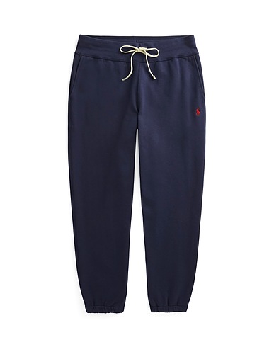 POLO RALPH LAUREN Casual pants THE CABIN FLEECE PANT
 Midnight blue 60% Cotton, 40% Polyester, Elastane
