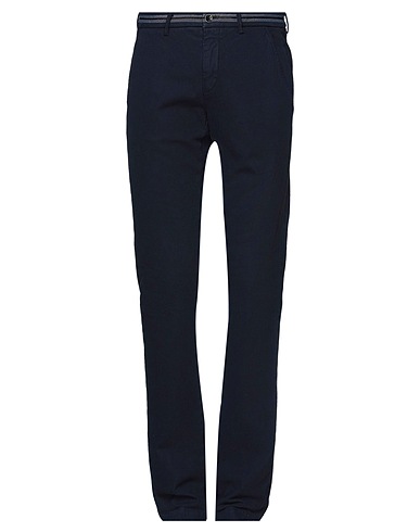MASON'S Casual trouser Midnight blue 99% Cotton, 1% Elastane
