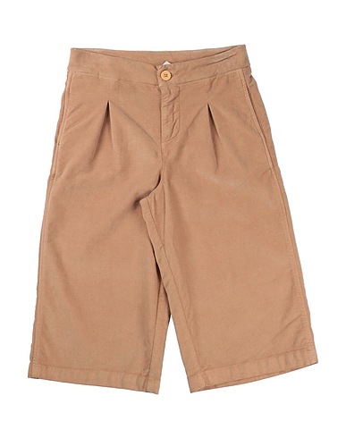 LE PETIT COCO Pantalon Camel 97% Coton, 3% Élasthanne