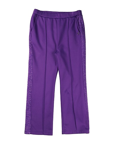 PINKO UP Casual trouser Purple 54% Polyamide, 45% Cotton, 1% Elastane
