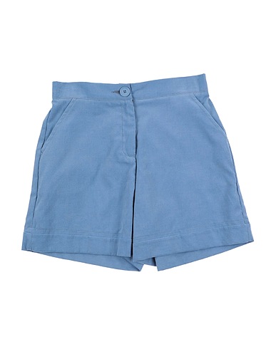 PINKO UP Shorts & Bermuda Pastel blue 100% Cotton