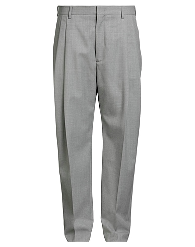 MSGM Casual trouser Grey 100% Virgin Wool