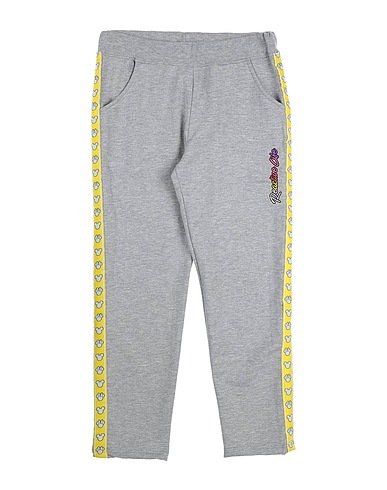 DISNEY Casual pants Grey 92% Cotton, 8% Elastane