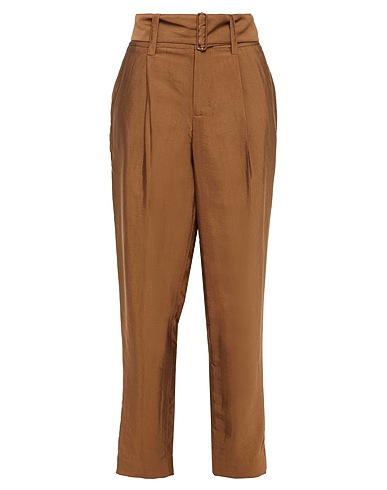VINCE. Casual trouser Camel 46% Acetate, 45% Viscose, 9% Polyamide