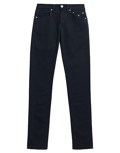 SIVIGLIA Casual trouser Midnight blue 98% Cotton, 2% Elastane