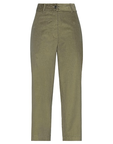 NINE IN THE MORNING Casual trouser Military green 99% Cotton, 1% Elastane