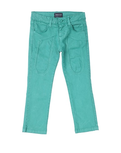 JECKERSON Casual trouser Green 98% Cotton, 2% Elastane