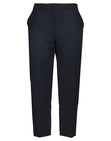 PT Torino Casual trouser Navy blue 53% Polyester, 44% Virgin Wool, 3% Elastane