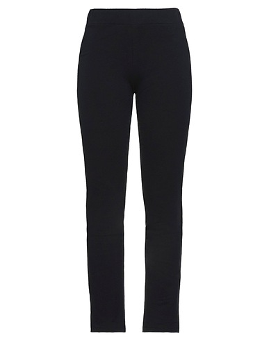BLUGIRL Casual pants Black 95% Cotton, 5% Elastane