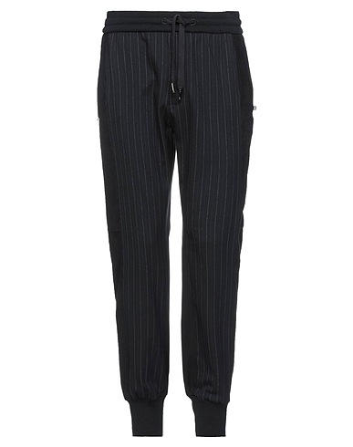 DOLCE&GABBANA Casual trouser Black 78% Cotton, 20% Virgin Wool, 2% Elastane, Acetate
