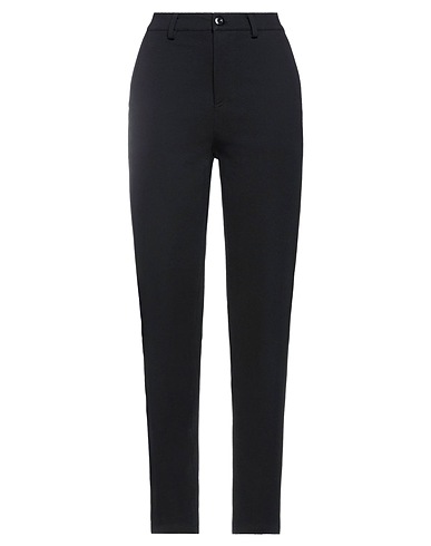 5PREVIEW Casual trouser Black 65% Viscose, 30% Polyamide, 5% Elastane