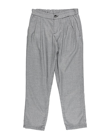 PAOLO PECORA Casual trouser Black 65% Polyester, 32% Viscose, 3% Elastic fibres